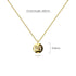 Solid 925 Sterling Silver Initial Alphabet Personalised Disc Necklace